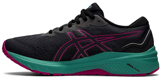 Кроссовки женские ASICS GT-1000 11 Gtx Black/Fuchsia Red - Фото 4 большая
