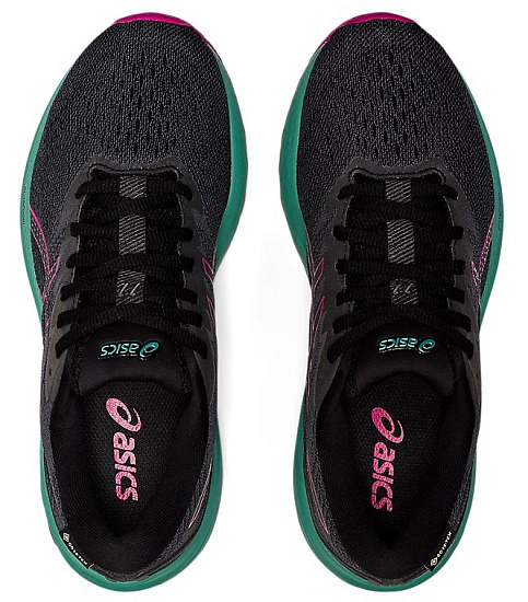 Кроссовки женские ASICS GT-1000 11 Gtx Black/Fuchsia Red - Фото 6 большая