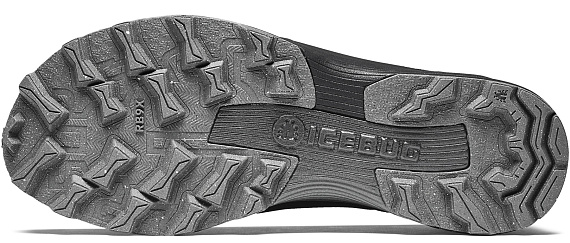 Кроссовки женские Icebug Rover Rb9X GTX Black/SlateGrey - Фото 2 большая