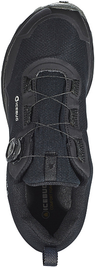Кроссовки женские Icebug Rover Rb9X GTX Black/SlateGrey - Фото 4 большая