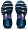 Кроссовки женские ASICS GT-2000 9 Mako Blue/Grey Floss - Фото 3 малая