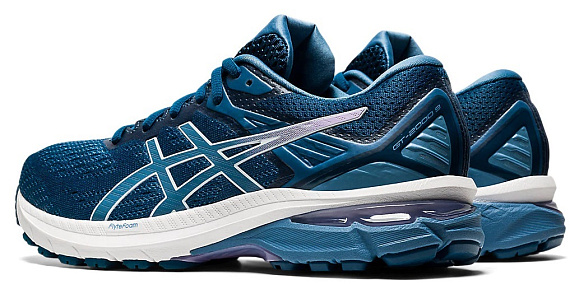 Кроссовки женские ASICS GT-2000 9 Mako Blue/Grey Floss - Фото 7 большая