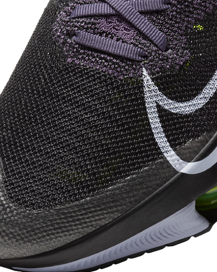 Кроссовки женские Nike Air Zoom Tempo Next% Dark Raisin/Ghost-Black-Volt - Фото 4 большая