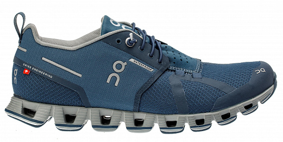 Кроссовки женские On Cloud Waterproof Storm/Lunar - Фото 1 большая