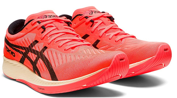 Кроссовки женские ASICS Metaracer Tokyo Sunrise Red/Black - Фото 7 большая