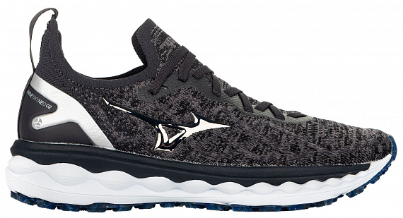 Кроссовки женские Mizuno Wave Sky Neo 2 т.сер/сереб/т.сер - Фото 1 большая