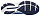 Кроссовки женские Mizuno Wave Rider 25 син/св.гол/роз - Фото 4 малая