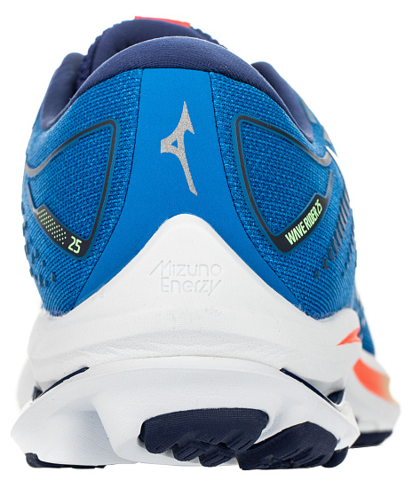 Кроссовки женские Mizuno Wave Rider 25 син/св.гол/роз - Фото 3 большая