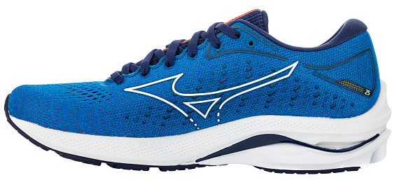 Кроссовки женские Mizuno Wave Rider 25 син/св.гол/роз - Фото 5 большая