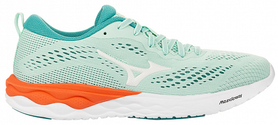 Кроссовки женские Mizuno Wave Revolt 2 св.гол/бел/корал - Фото 1 большая