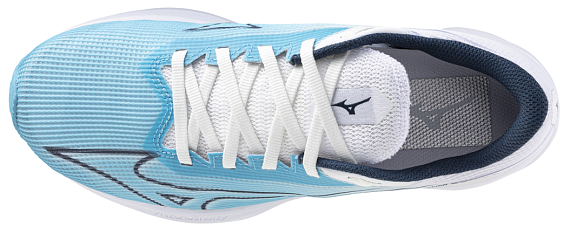 Кроссовки женские Mizuno Wave Rebellion Sonic 2 River Blue/Blue Wing Teal/Whit - Фото 5 большая