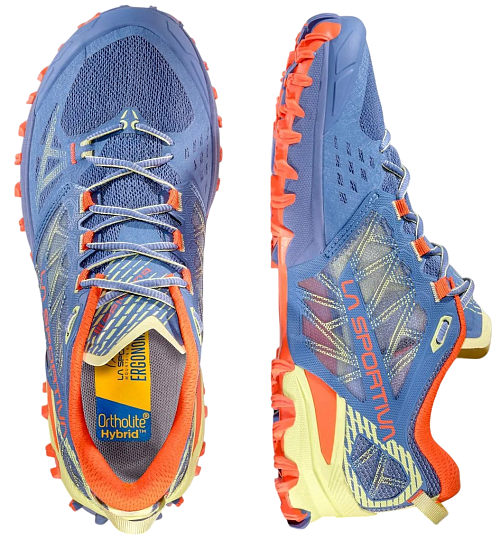 Кроссовки женские La Sportiva Bushido III Moonlight/Zest - Фото 6 большая
