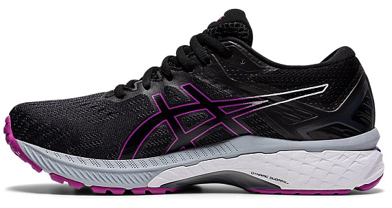 Кроссовки женские ASICS GT-2000 9 GTX Black/Marigold Orange - Фото 5 большая