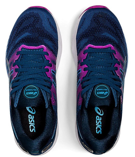Кроссовки женские ASICS Gel-Nimbus 23 Grand Shark/Digital Aqua - Фото 4 большая