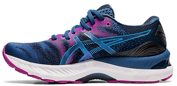 Кроссовки женские ASICS Gel-Nimbus 23 Grand Shark/Digital Aqua - Фото 6 большая