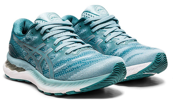Кроссовки женские ASICS Gel-Nimbus 23 Smoke Blue/Pure Silver - Фото 8 большая