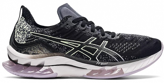 Кроссовки женские ASICS Gel-Kinsei Blast Black/Illuminate Yellow - Фото 1 большая