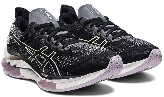 Кроссовки женские ASICS Gel-Kinsei Blast Black/Illuminate Yellow - Фото 2 большая
