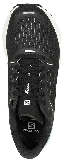Кроссовки женские Salomon Sonic 4 Balance Black/Wht/Bl - Фото 6 большая