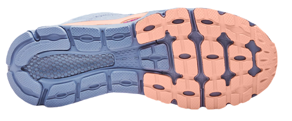 Кроссовки женские Under Armour Ua W Hovr Infinite 3 Blue - Фото 6 большая