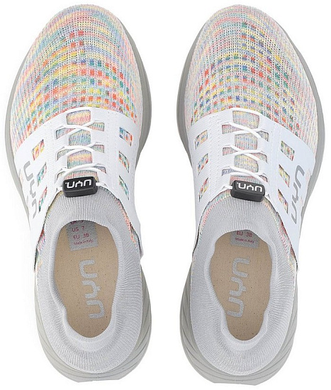 Кроссовки женские UYN Rainbow Tune Grey Sole White/Multicolor - Фото 3 большая