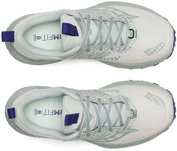 Кроссовки женские Saucony Ride Tr2 Gtx Quartz/Mist - Фото 3 большая