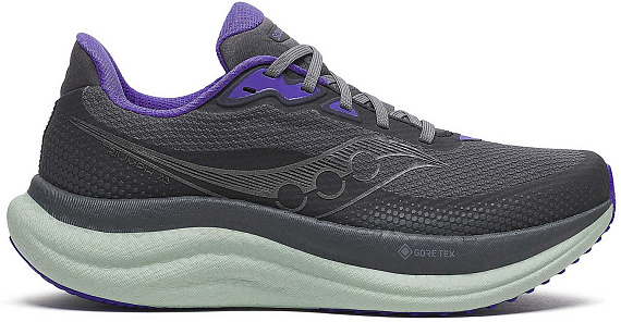 Кроссовки женские Saucony Triumph 23 Gtx Shadow/Aloe - Фото 1 большая