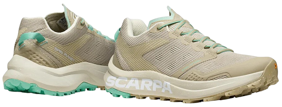 Кроссовки женские Scarpa Spin Planet Sand/Ice Green - Фото 2 большая