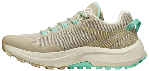 Кроссовки женские Scarpa Spin Planet Sand/Ice Green - Фото 6 большая