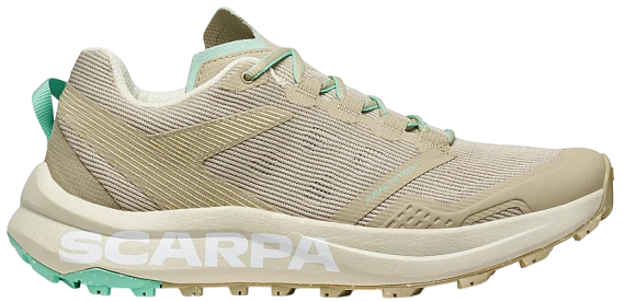 Кроссовки женские Scarpa Spin Planet Sand/Ice Green - Фото 1 большая