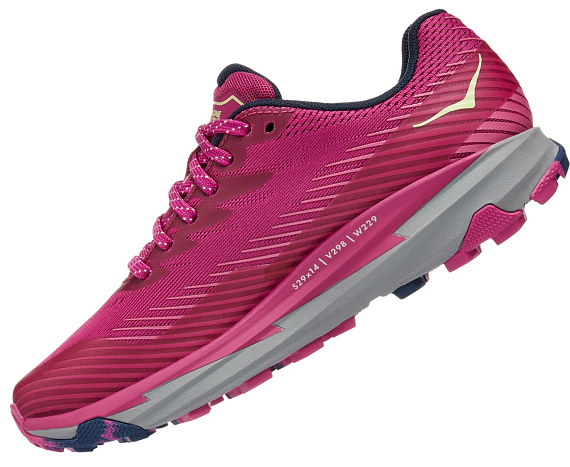 Кроссовки женские Hoka Torrent 2 Festival Fuchsia/Ibis Rose - Фото 4 большая