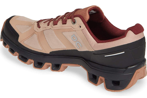 Кроссовки женские On Cloudventure Waterproof Rosebrown/Mulberry - Фото 6 большая