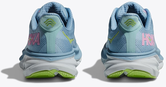 Кроссовки женские Hoka Clifton 9 Blue/Pink - Фото 5 большая