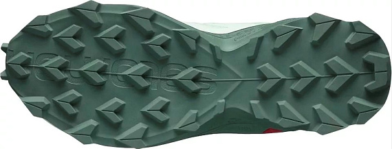 Кроссовки женские Salomon Supercross 3 Gr/Wht/Duck Gre - Фото 4 большая