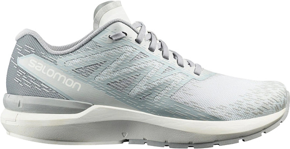 Кроссовки женские Salomon Sonic 5 Balance Wht/Pearl Bl - Фото 2 большая