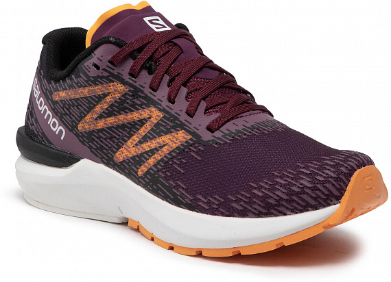 Кроссовки женские Salomon Sonic 5 Balance Grape Wine/B - Фото 1 большая