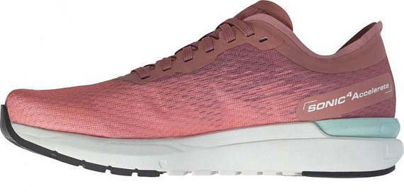 Кроссовки женские Salomon Sonic 4 Accelerate Persimon/White/Brick Dust - Фото 3 большая