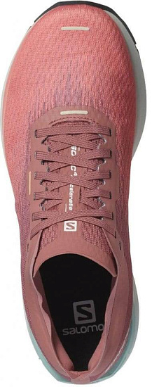 Кроссовки женские Salomon Sonic 4 Accelerate Persimon/White/Brick Dust - Фото 4 большая