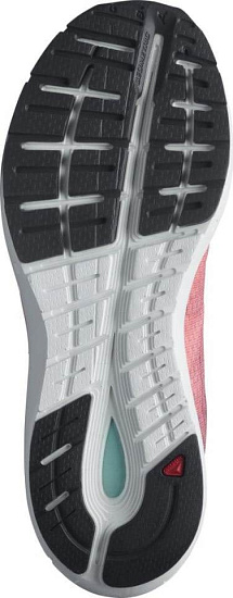 Кроссовки женские Salomon Sonic 4 Accelerate Persimon/White/Brick Dust - Фото 6 большая