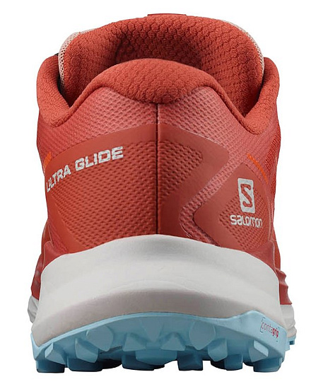 Кроссовки женские Salomon Ultra Glide Mecca Orange/Red - Фото 3 большая