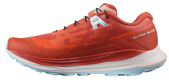 Кроссовки женские Salomon Ultra Glide Mecca Orange/Red - Фото 4 большая