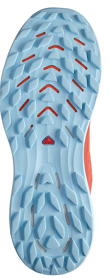 Кроссовки женские Salomon Ultra Glide Mecca Orange/Red - Фото 5 большая