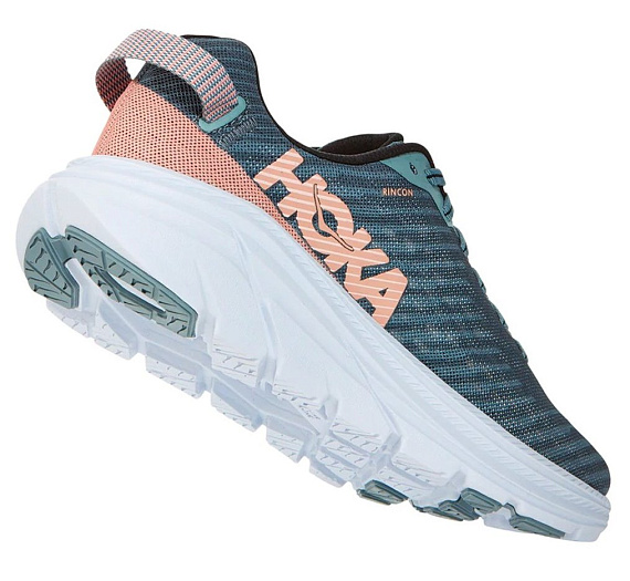 Кроссовки женские Hoka Rincon Lead/Pink Sand - Фото 6 большая