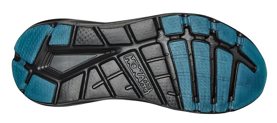 Кроссовки женские Hoka Elevon 2 Black/Dark Shadow - Фото 3 большая