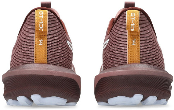 Кроссовки женские ASICS Gt-1000 14 TR Nature Bathing/Rubble Red - Фото 4 большая