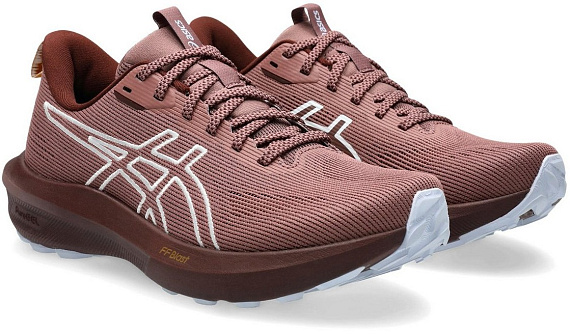 Кроссовки женские ASICS Gt-1000 14 TR Nature Bathing/Rubble Red - Фото 7 большая