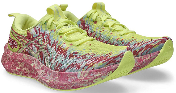 Кроссовки женские ASICS Noosa Tri 16 Lucid Yellow/Bright Rose - Фото 2 большая