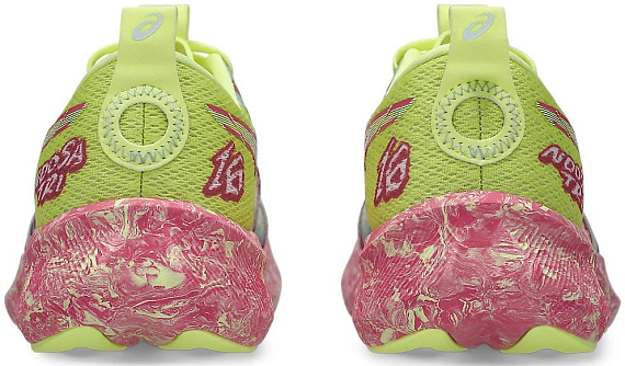 Кроссовки женские ASICS Noosa Tri 16 Lucid Yellow/Bright Rose - Фото 5 большая