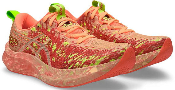 Кроссовки женские ASICS Noosa Tri 16 Orange Glow/Flash Red - Фото 2 большая