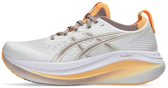 Кроссовки женские ASICS Gel-Nimbus 27 White/Fawn - Фото 8 большая